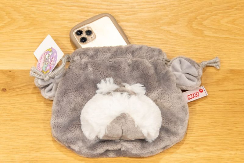  NICI ニキ シュナウザーフィギアフェイスポーチ