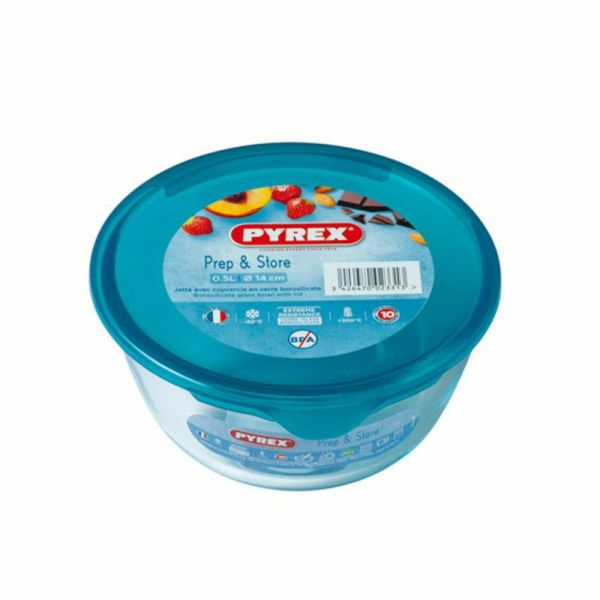 Pyrex パイレックス フタつき耐熱ガラスボウル 0 5ｌ Kurawanka