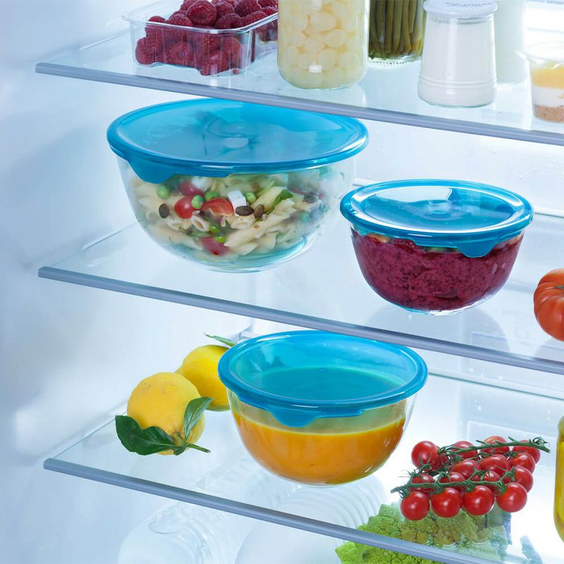 PYREX/パイレックス フタつき耐熱ガラスボウル 1.0L | KURAWANKA