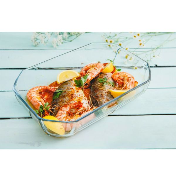 PYREX/パイレックス レクタングル ロースター2.1L