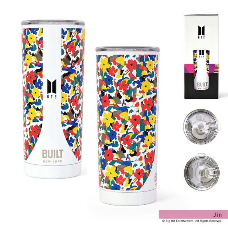 BTS カラフル水筒 ステンレス製　2本セット 限定グッズ】BTSステンレスボトル・BTSステンレスタンブラー BUILT