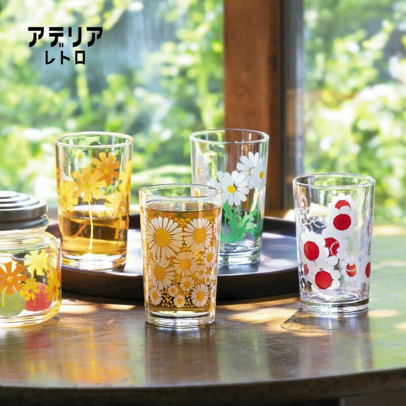 昭和レトロ❤︎ アデリア❤︎ 動物村 グラス ガラスコップ セット 未使用 - キッチン/食器