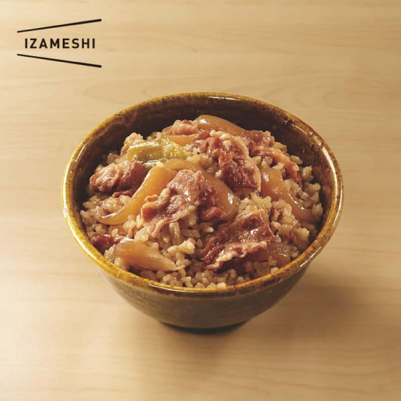IZAMESHI/イザメシ 出汁のきいた牛丼　アルファ化米丼