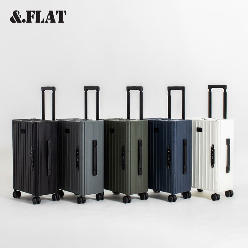 &.FLAT COMPACT CARRY CASE 折りたためるスーツケース・キャリーケース