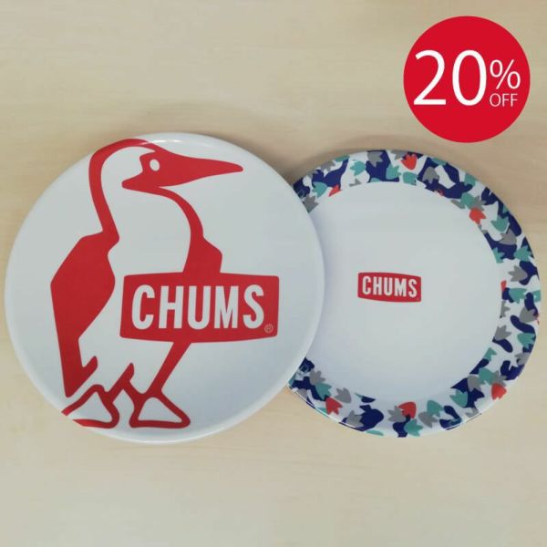 CHUMS/チャムス Melamine Salad Plate メラミンサラダプレート(アウトレット)
