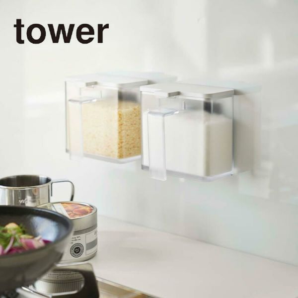 tower/タワー マグネット調味料ストッカー