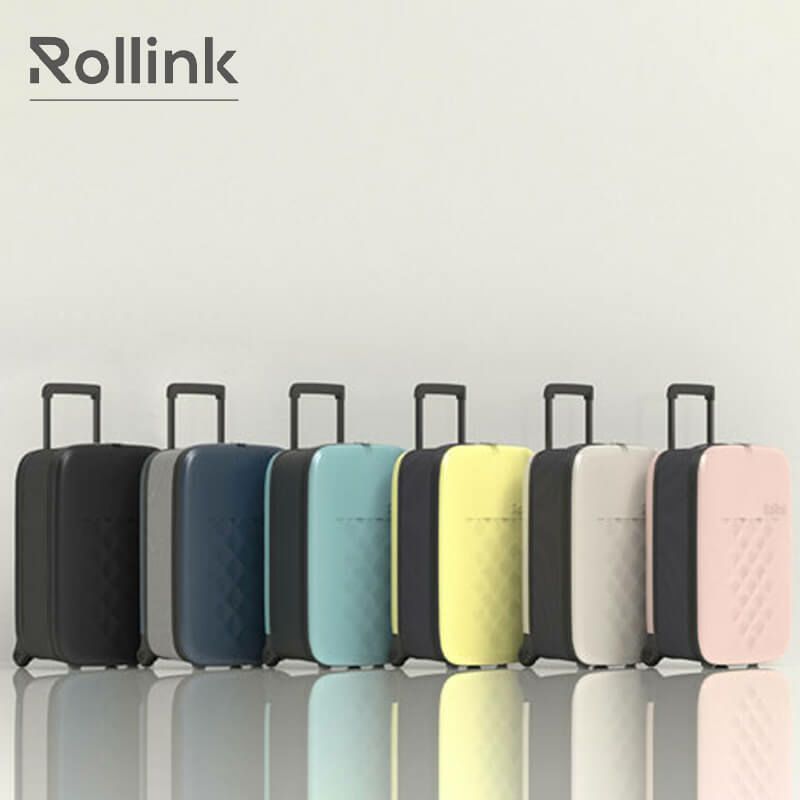 最安値挑戦！】 ローリンク Rollink 折りたためるスーツケース40L ウォームグレー 50825 fucoa.cl