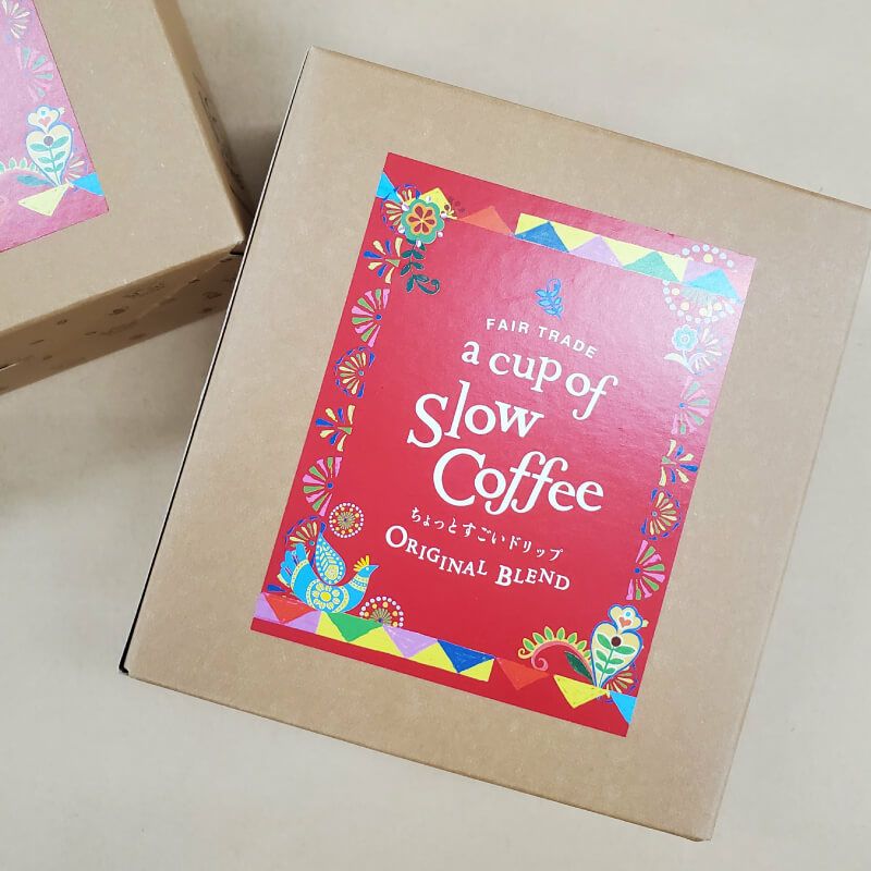  a cup of SlowCoffee ちょっとすごいドリップ original blend(4パック入り)