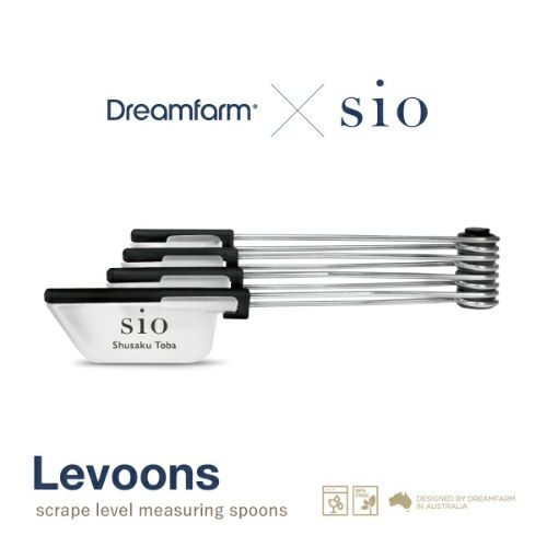 Dreamfarm (ドリームファーム)×Sio/Levoons スリキリ 計量スプーン Black