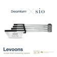 Dreamfarm (ドリームファーム)×Sio/Levoons スリキリ 計量スプーン Black
